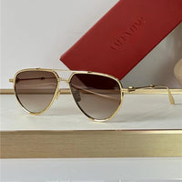 Valentino V-Stud II Titanium Aviator Unisex Sunglasses✨