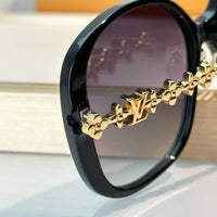 Louis Vuitton Z2456U LV Bloom Round Square Sunglasses  ✨ $650