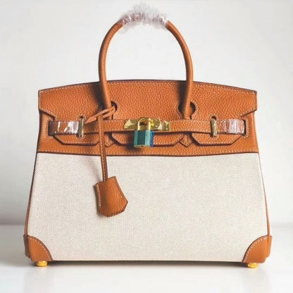 HERMES Birkin 35cm Bag Clemence Leather ✨ - onlinechics.com