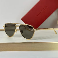 Valentino V-Stud II Titanium Aviator Unisex Sunglasses✨