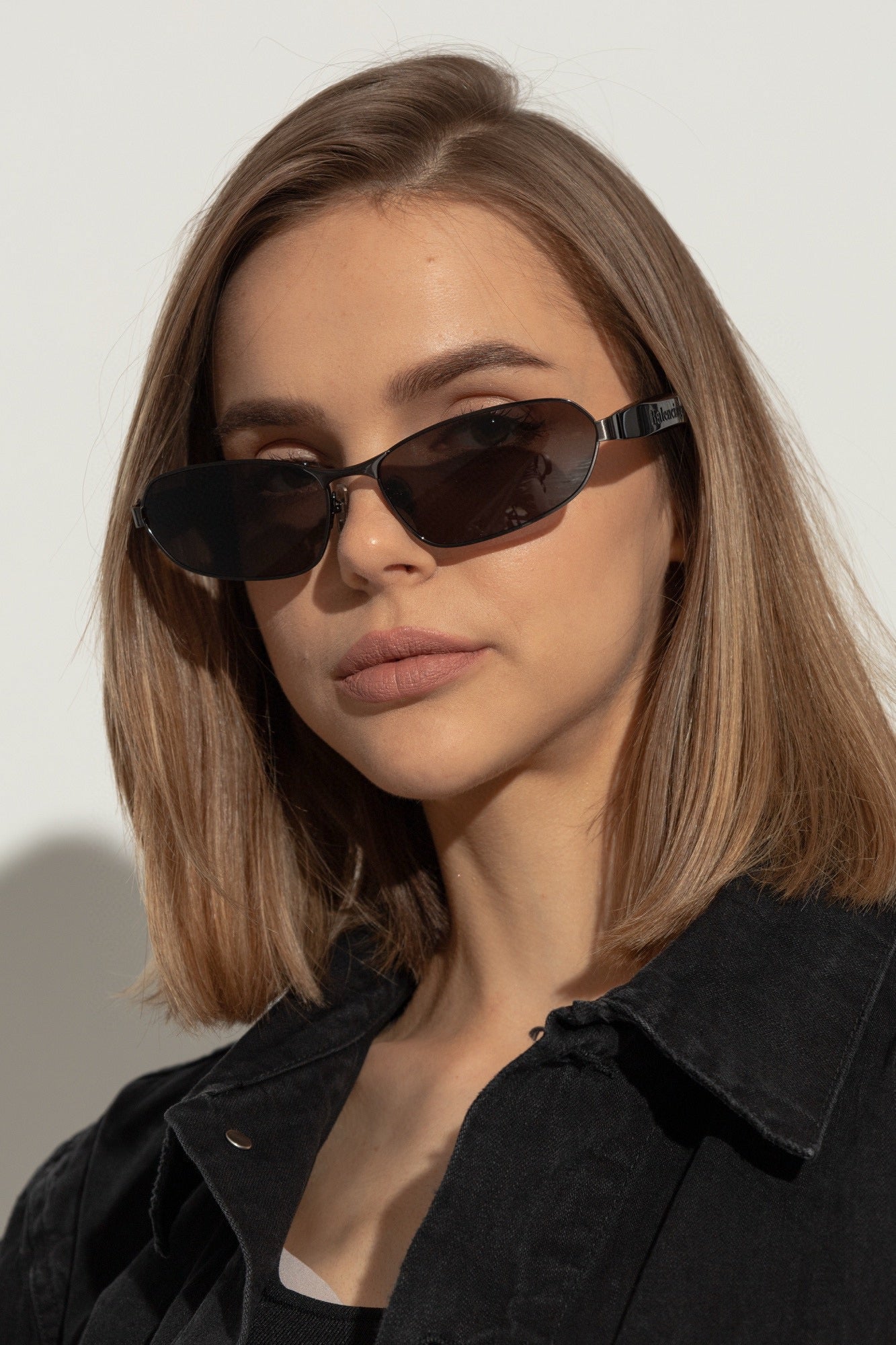 BALENCIAGA BB0355S - André Unisex Sunglasses  🖤