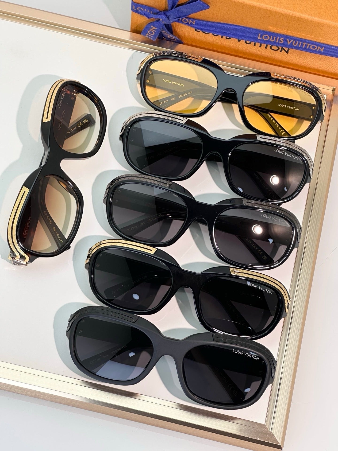 Louis Vuitton Z2721U 1.0 Millionaires Oval Sunglasses✨ - onlinechics.com