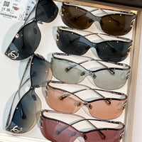 CHANEL 9582 EXCLUSIVE SHIELD Sunglasses Eyewear  🖤
