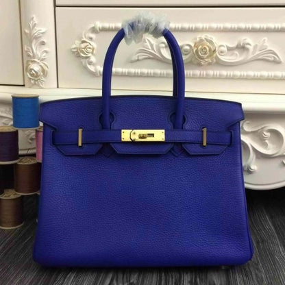 HERMES Birkin 35cm Bag Clemence Leather ✨ - onlinechics.com