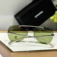 CHANEL 4285T  Aviator Pilot Women's Titanium Sunglasses  ✨$910