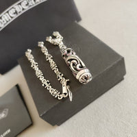 Chrome Hearts Style Fleur de Lis Necklace –925 Silver Stainless Steel ⚜️