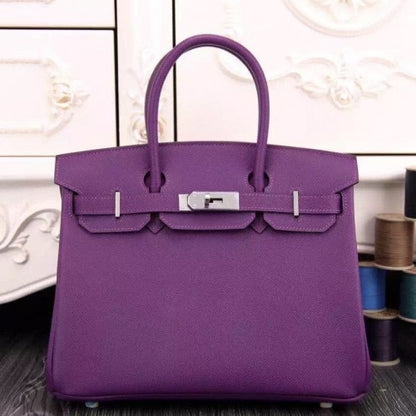 HERMES Birkin 35cm Bag Clemence Leather ✨ - onlinechics.com