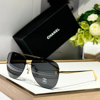 CHANEL 4285T  Aviator Pilot Women's Titanium Sunglasses  ✨$910