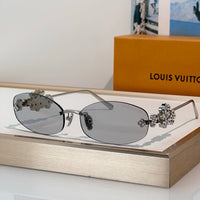 Louis Vuitton Z3186U LV Dazzling Oval Sunglasses  ✨