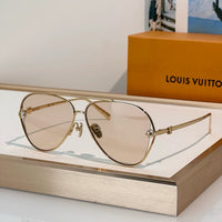 Louis Vuitton Z2994U Pearl Twirl Square Sunglasses   ✨