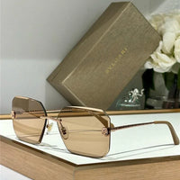 Bvlgari BV40026U  Serpenti Oversized Rimless Irregular Sunglasses ✨