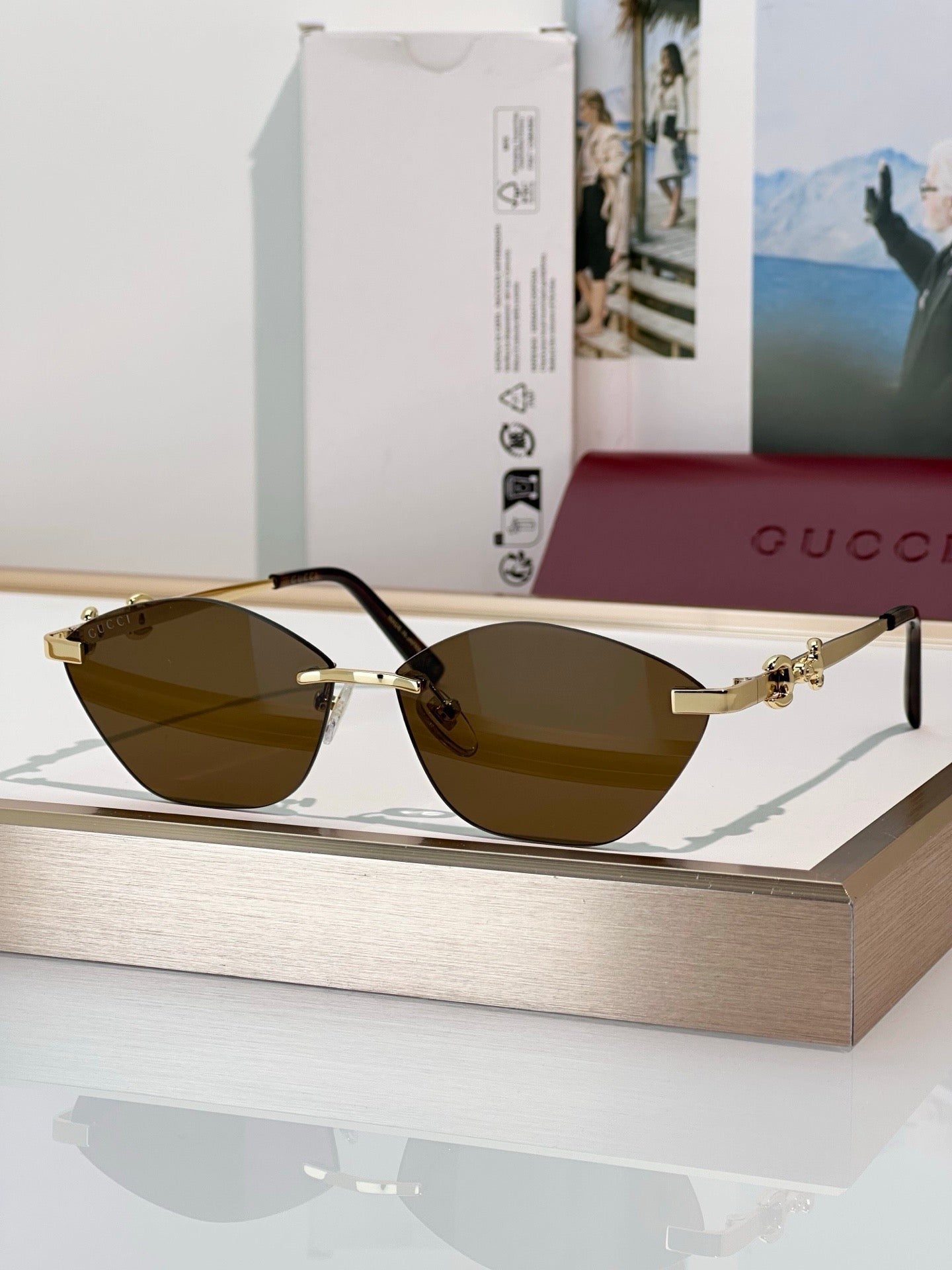 Gucci GG 8012 Cat eye frame Sunglasses &Glasses ✨ - onlinechics.com