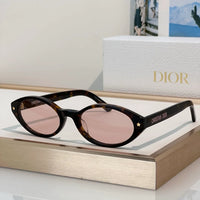 DIOR DiorPacific R1I Black Oval Sunglasses ✨