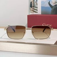 Cartier CT0445O 001 Première de Cartier Rectangle Shape Sunglasses NEW 🐆