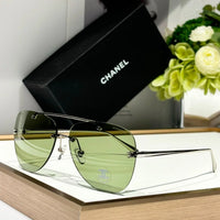 CHANEL 4285T  Aviator Pilot Women's Titanium Sunglasses  ✨$910