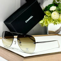 CHANEL 4285T  Aviator Pilot Women's Titanium Sunglasses  ✨$910