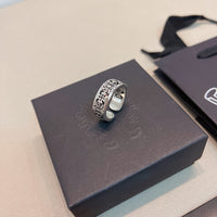 Chrome Hearts Style Gothic Signet Ring – 925 Silver Stainless Steel ⚜️