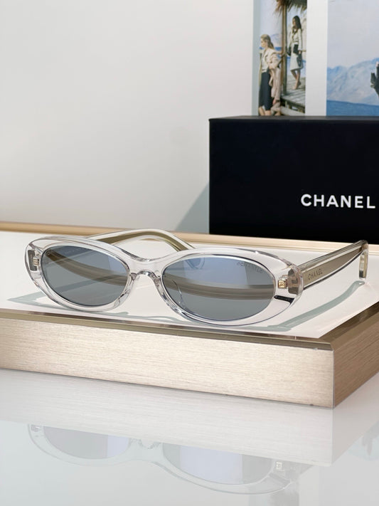 CHANEL 9175 Oval Women's Sunglasses  🖤 - onlinechics.com