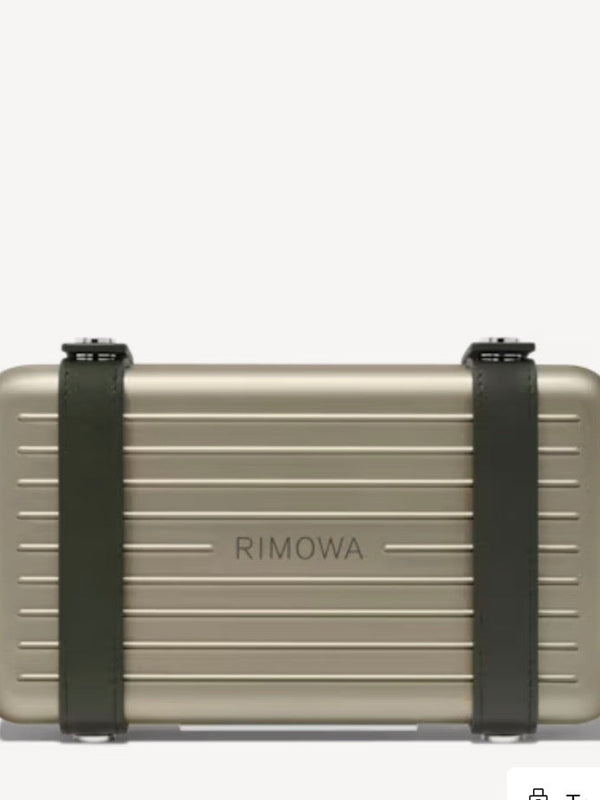 RIMOWA Dior x RIMOWA Personal Clutch On Strap 🛩️