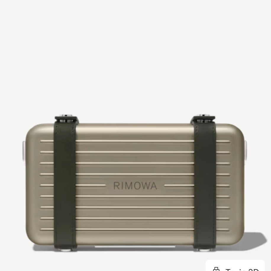 RIMOWA Dior x RIMOWA Personal Clutch On Strap 🛩️
