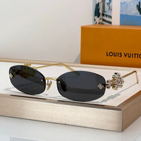 Louis Vuitton Z3186U LV Dazzling Oval Sunglasses  ✨