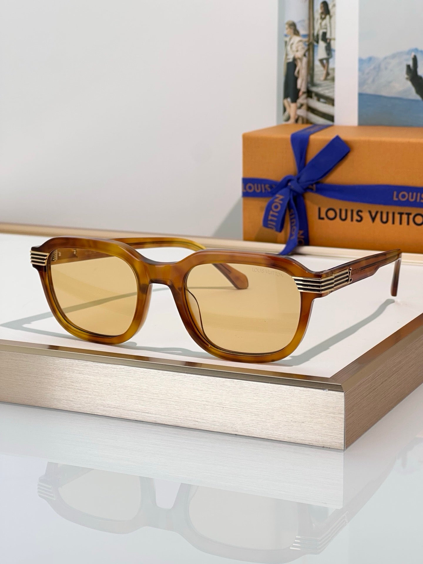 - Louis Vuitton Z2889U New LV Slide Square Round Sunglasses  ✨ - onlinechics.com