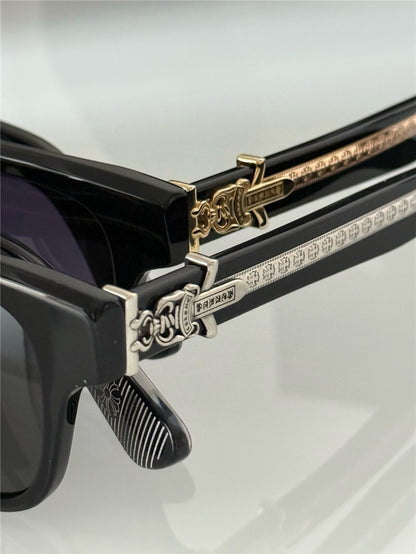 Chrome Hearts VAGILLIONAIRE II Sunglasses⚜️ - onlinechics.com