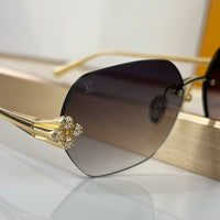Louis Vuitton Z3324U New LV Comet Rectangular Sunglasses✨