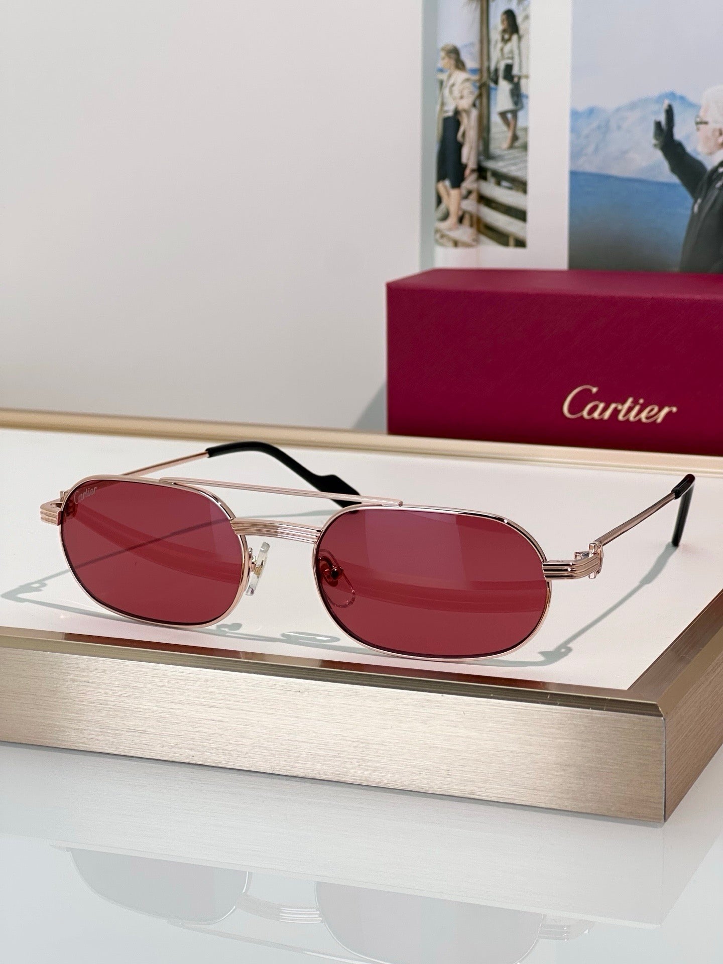 Cartier PREMIÈRE DE CARTIER Eyeglasses Exception CT0410O Sunglasses 🐆 - onlinechics.com