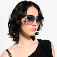 Louis Vuitton Z3169U Flower Edge Metal Square Sunglasses   ✨