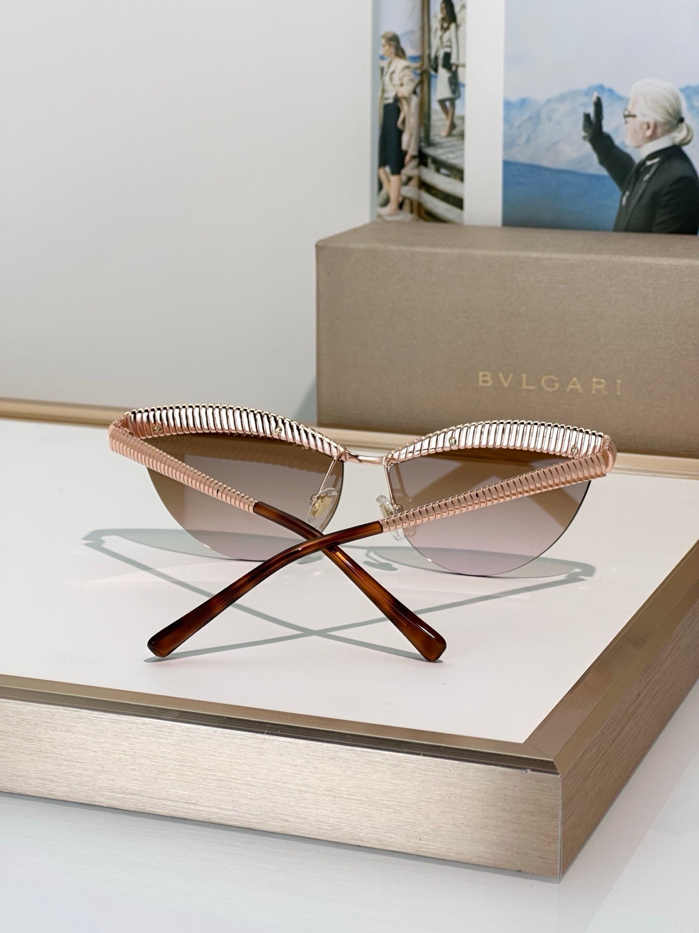 BVLGARI Bvlgari Tubogas BV 40056U Sunglasses ✨ - onlinechics.com