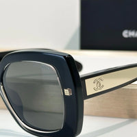 CHANEL 9173  Square Sunglasses - Silver Pink Mirror - Chanel Eyewear  🖤