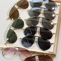 LOEWE Aviator-shaped 40180U Hillock  Sunglasses  ✨