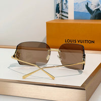 Louis Vuitton Z3457U Curvy Flower Rectangle Sunglasses✨