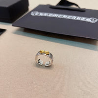 Chrome Hearts Style Gothic Signet Ring – 925 Silver Stainless Steel ⚜️