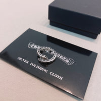 Chrome Hearts Style Gothic Signet Ring – 925 Silver Stainless Steel ⚜️