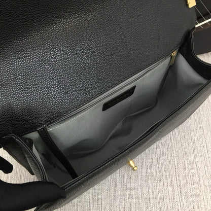 CHANEL Jumbo Large Chanel Gold Le Boy Flap Bag Quilted Lambskin ✨ - onlinechics.com