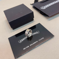 Chrome Hearts Style Gothic Signet Ring – 925 Silver Stainless Steel ⚜️