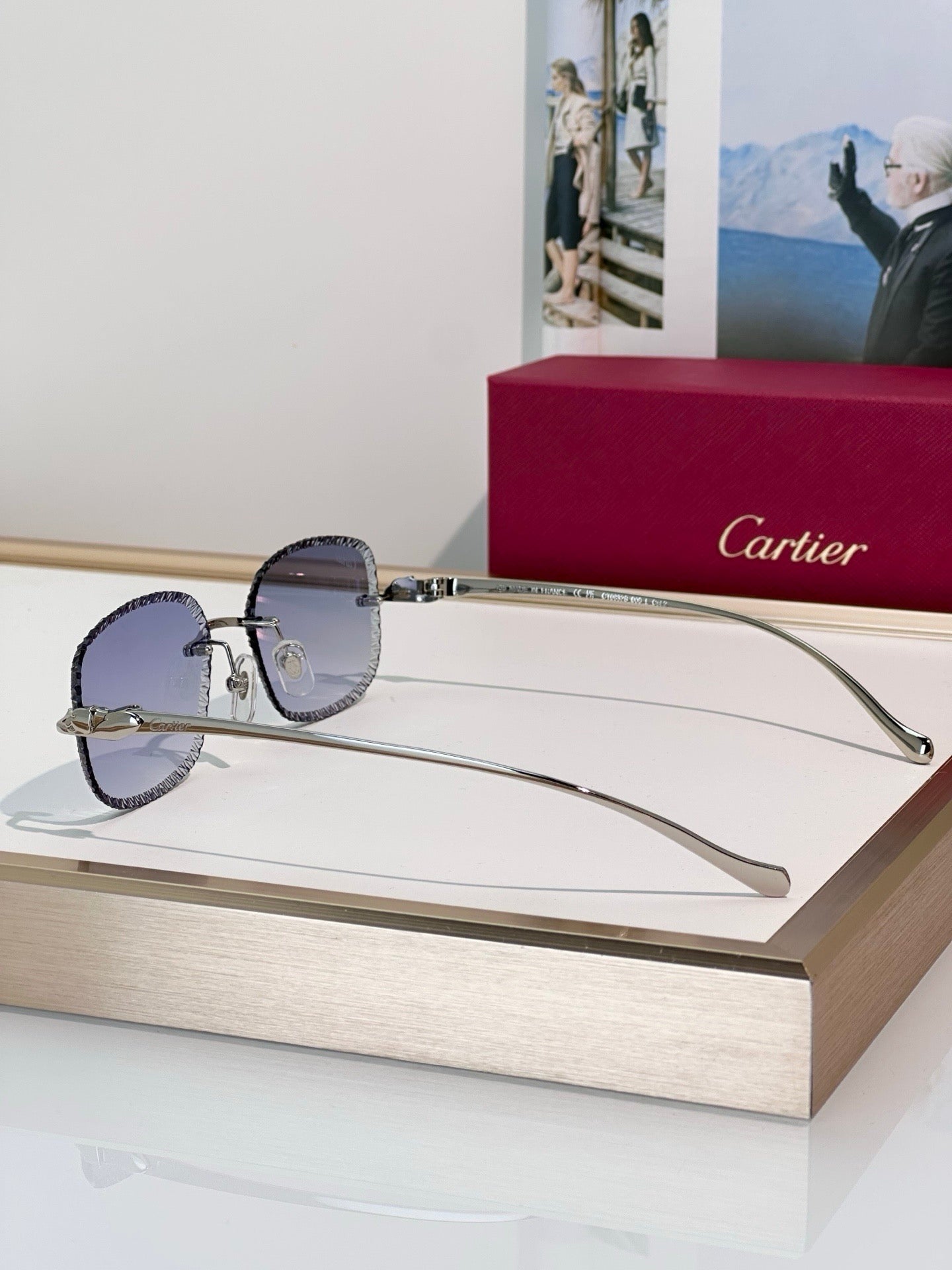 Cartier CLASSIC C DE  Motif Photochromic - Panthere CT0832 Sunglasses 🐆 - onlinechics.com