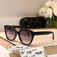 CHANEL BUTTERFLY SUNGLASSES Acetate Black   🖤