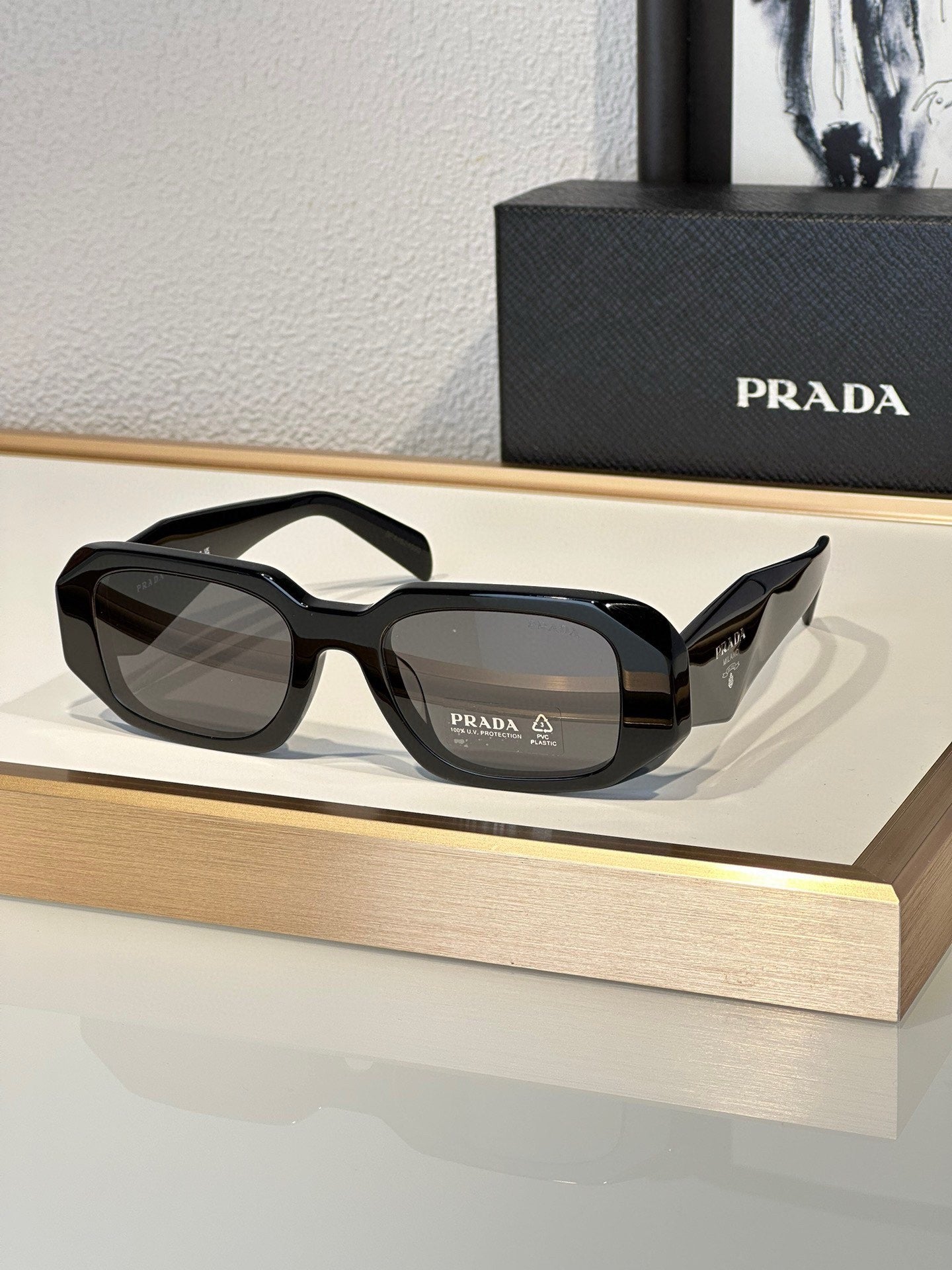 Prada 0PR 17WS 1AB5S0 49-20-145  2024 Women's Sunglasses 🟥 - buyonlinebehappy