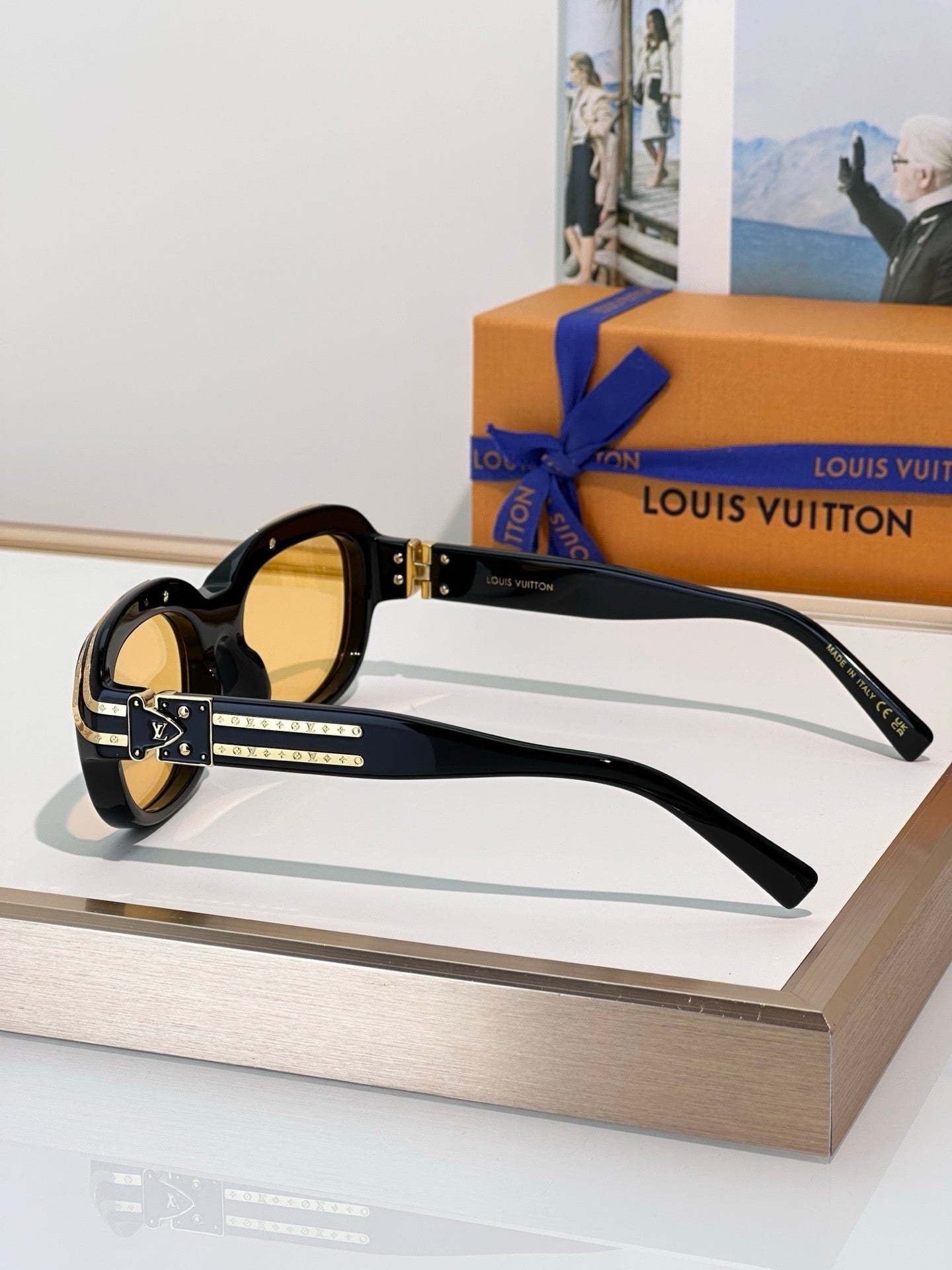 Louis Vuitton Z2721U 1.0 Millionaires Oval Sunglasses✨ - onlinechics.com