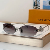 Louis Vuitton Z3186U LV Dazzling Oval Sunglasses  ✨