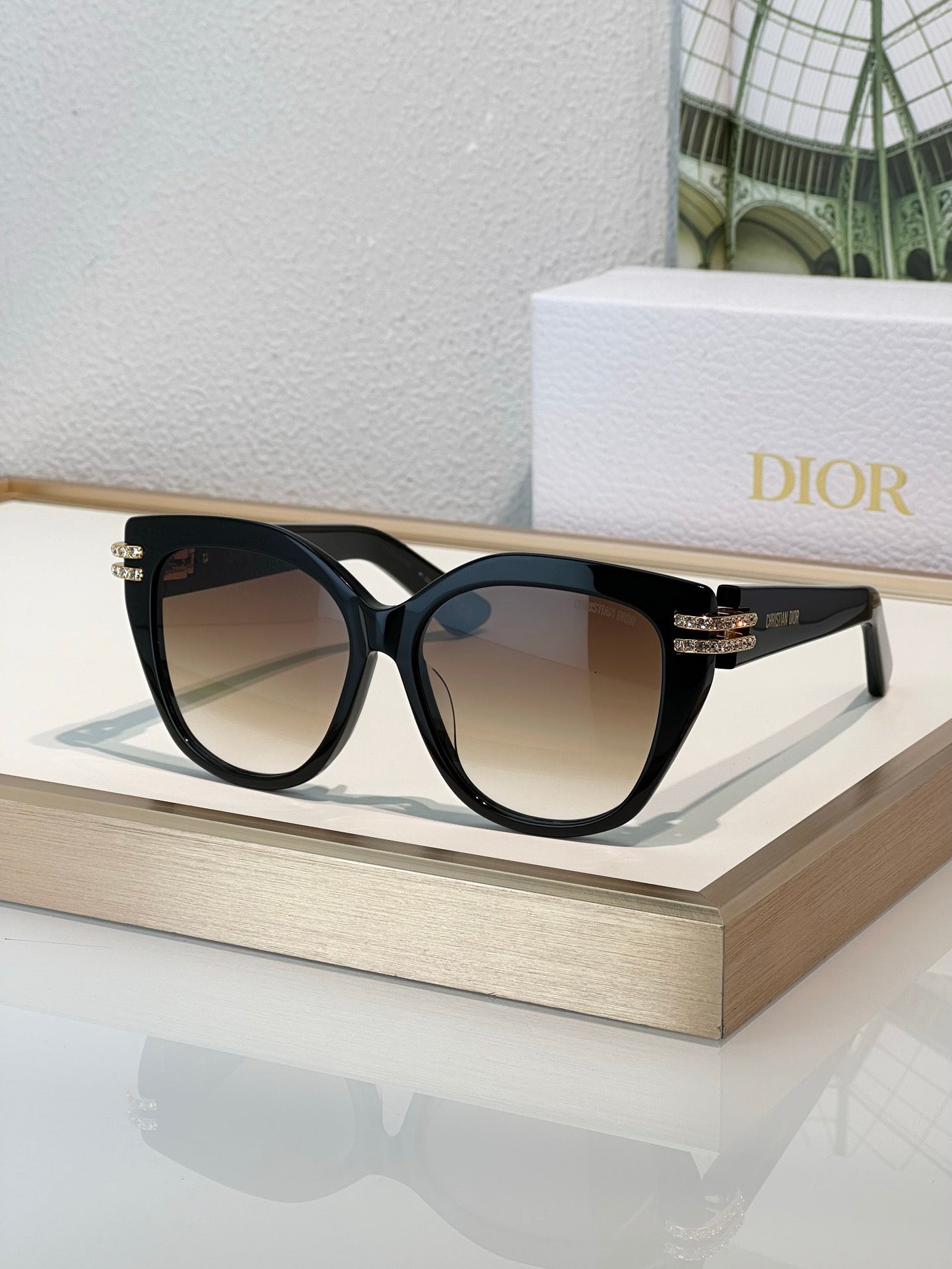 DIOR CDior B4F Black Butterfly  Sunglasses✨