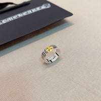 Chrome Hearts Style Gothic Signet Ring – 925 Silver Stainless Steel ⚜️
