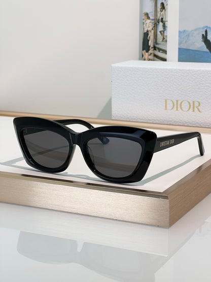 DIOR CD DiorMidnight B3I Black Butterfly Sunglasses ✨ - onlinechics.com