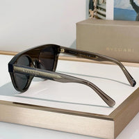 BVLGARI 40054 Bulgari Black Aviator  Sunglasses ✨