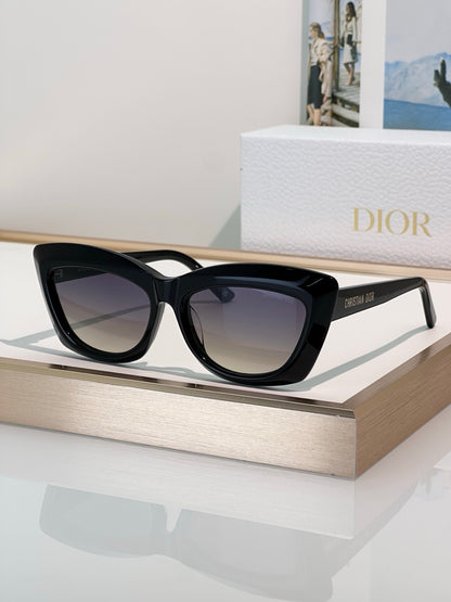 DIOR CD DiorMidnight B3I Black Butterfly Sunglasses ✨ - onlinechics.com