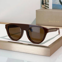 BVLGARI 40054 Bulgari Black Aviator  Sunglasses ✨