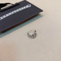 Chrome Hearts Style Gothic Signet Ring – 925 Silver Stainless Steel ⚜️